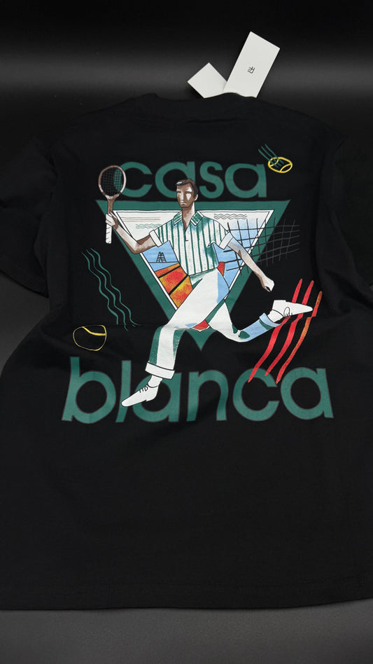 Playera Casa Blanca Black G5. Talla S