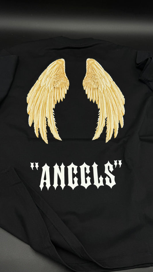 Playera Palm Angels "Angels" G5. Talla M