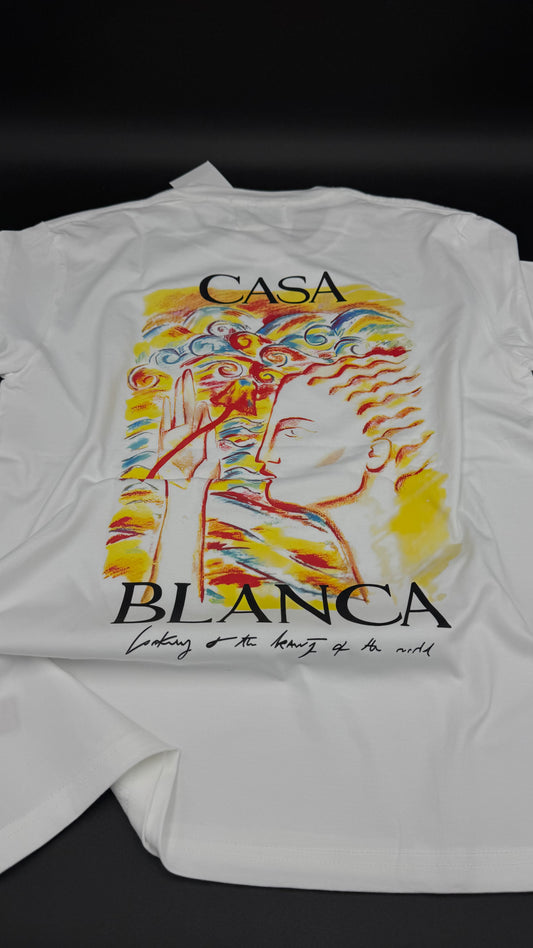Playera Casa Blanca 1.1 White Talla S