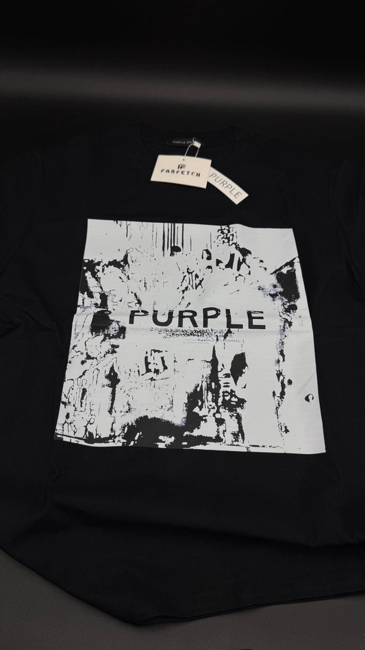 Playera Purple Negra 1.1 Talla S