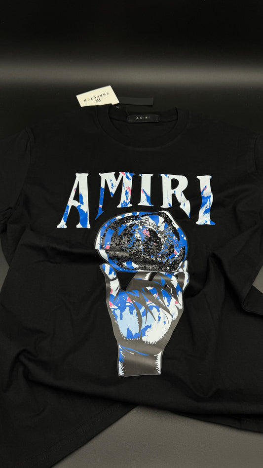 Playera Amiri Hand Black 1.1 Talla S