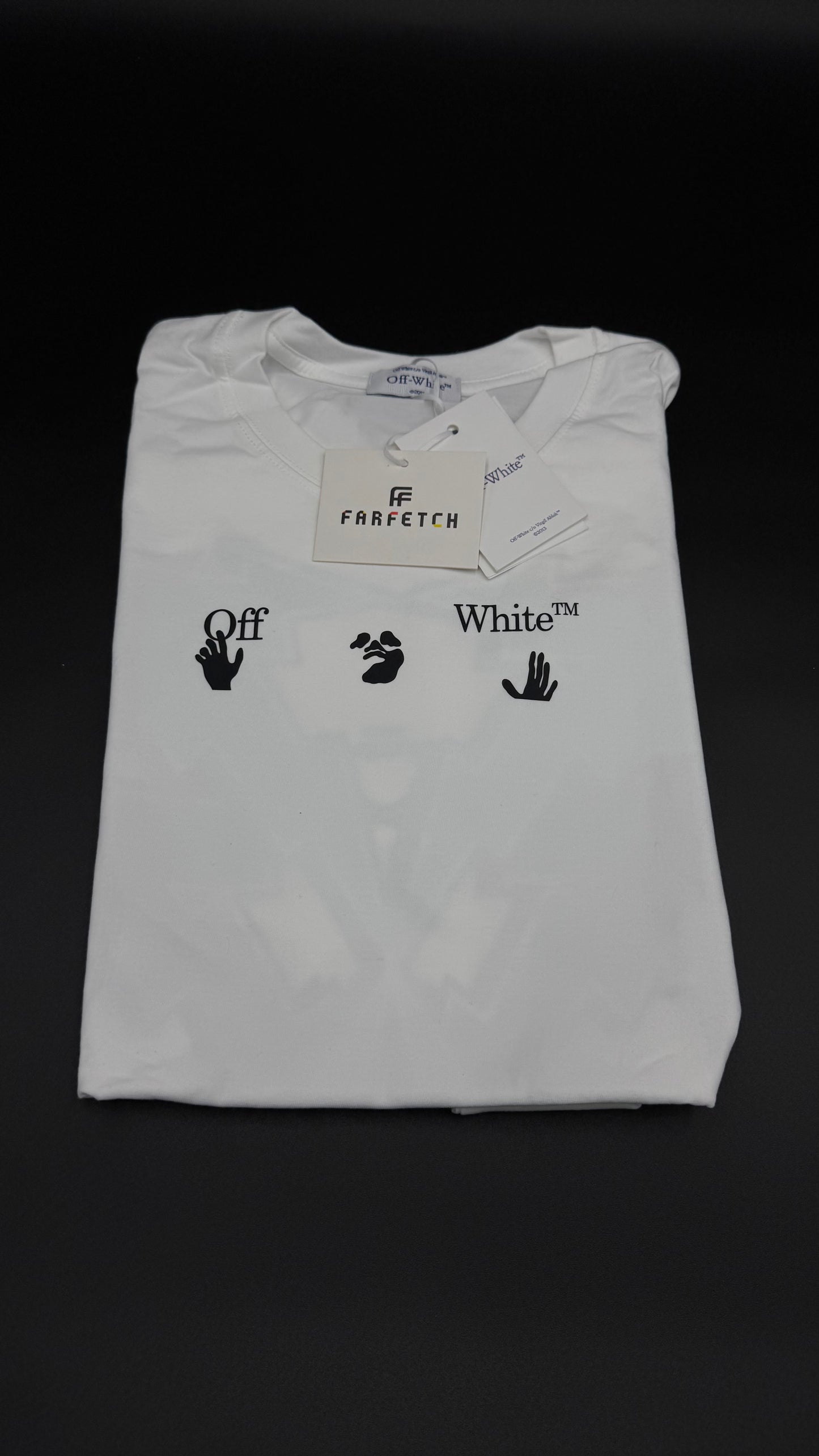 Playera Off White Rayos White 1.1 Talla M