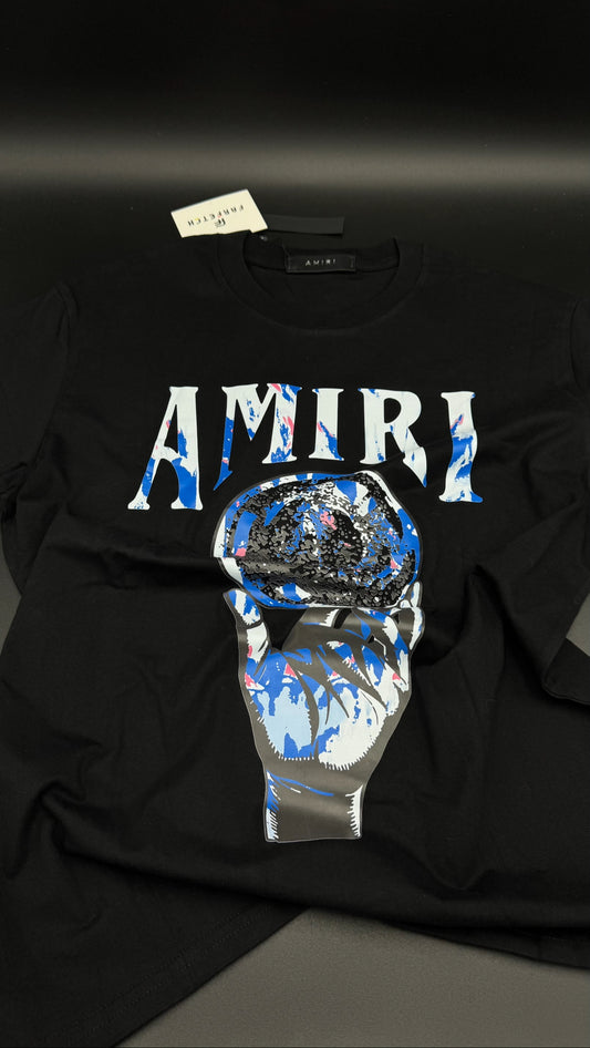 Playera Amiri Hand Black 1.1 Talla M