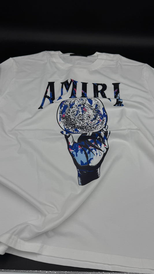 Playera Amiri Hand White 1.1 Talla XL
