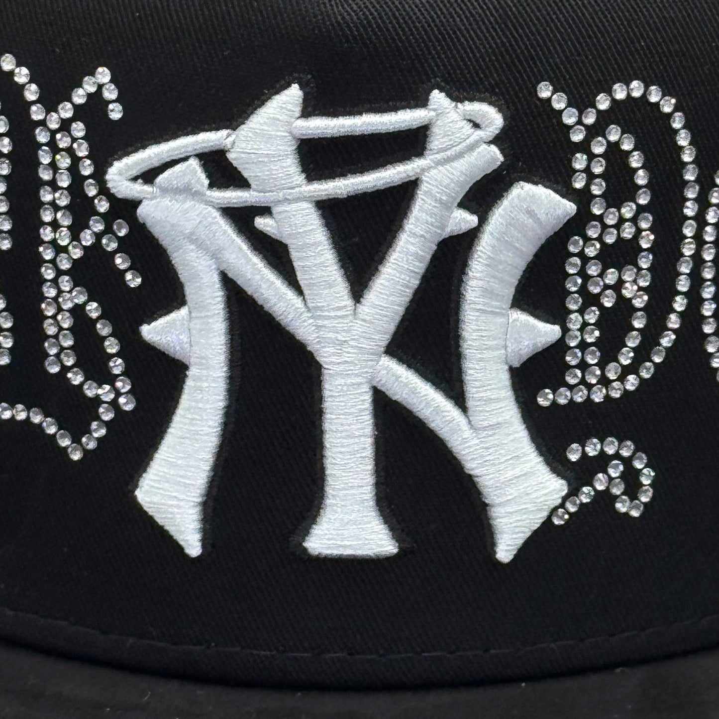 31 hats crystals white