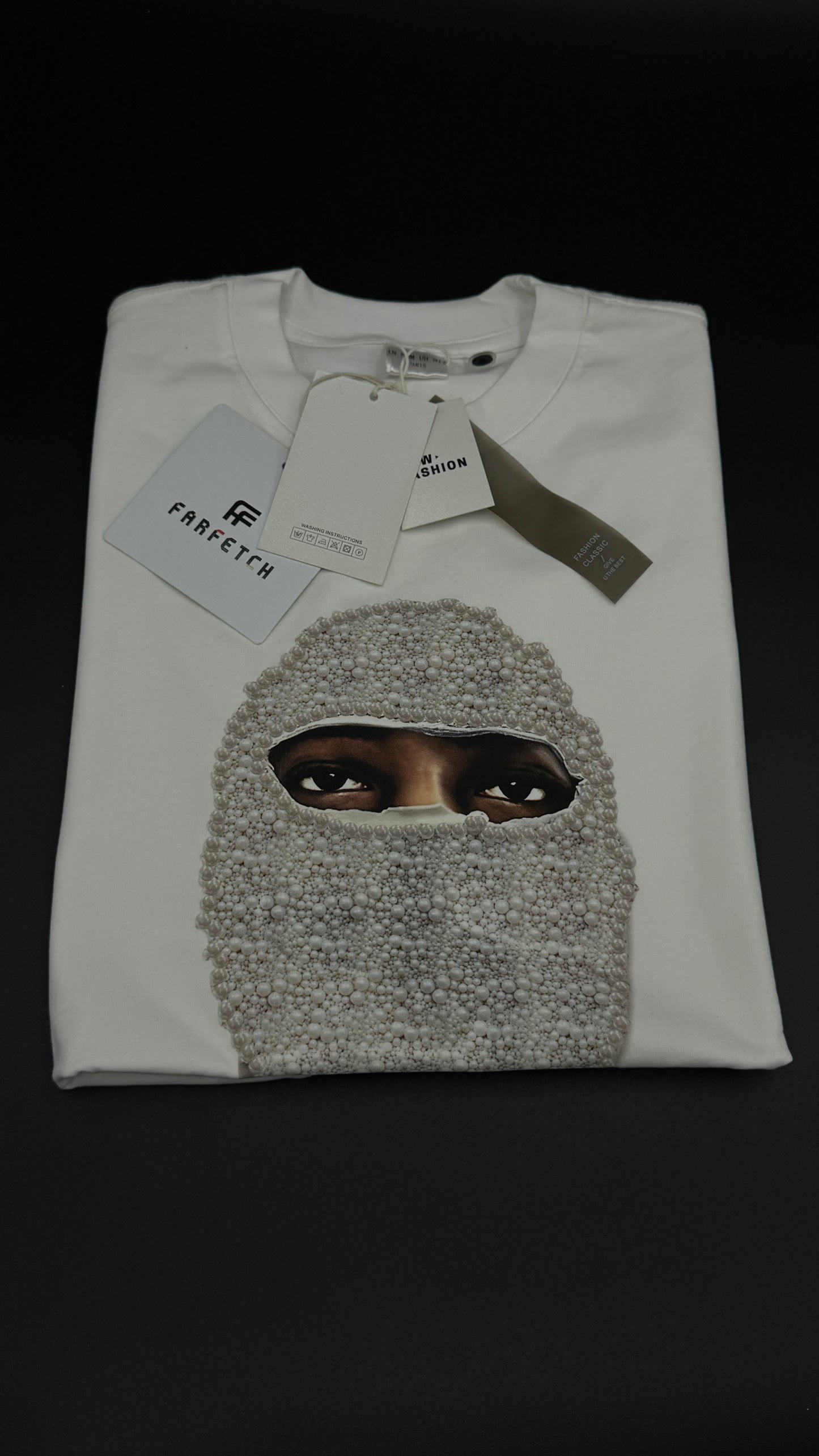 Playera IN NOM UH NIT White G5. Talla S