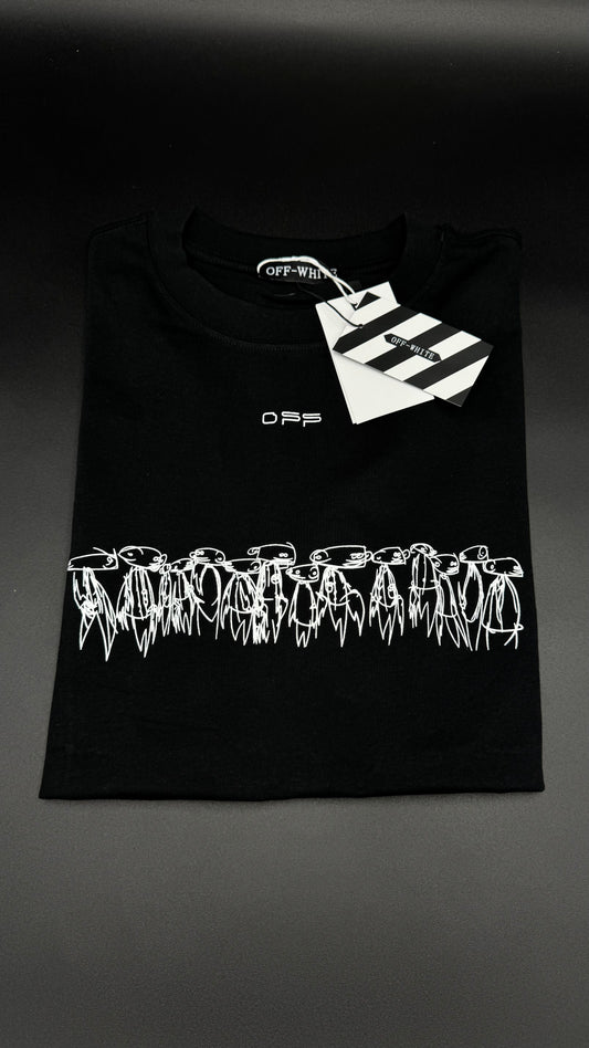 Playera Off White Atom G5. Talla M