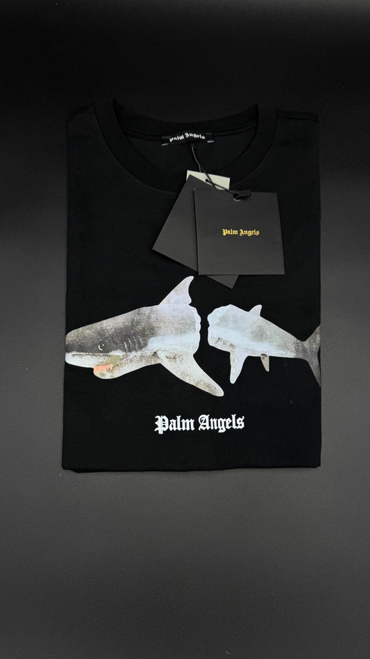 Playera Palm Angels Shark G5. Talla M