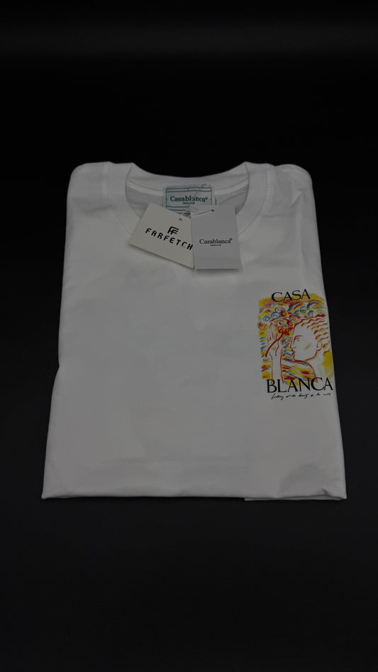 Playera Casa Blanca 1.1 White Talla S