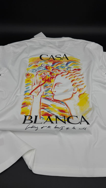 Playera Casa Blanca 1.1 White Talla S
