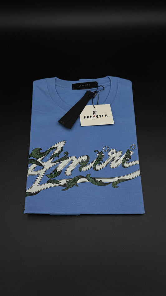 Playera Amiri Basic Azul 1.1 Talla S