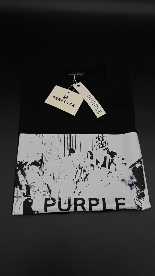 Playera Purple Negra 1.1 Talla S