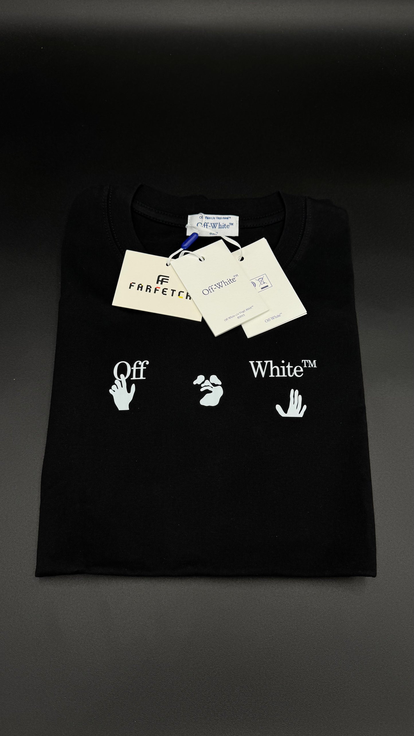 Playera Off White Rayos 1.1 Talla S