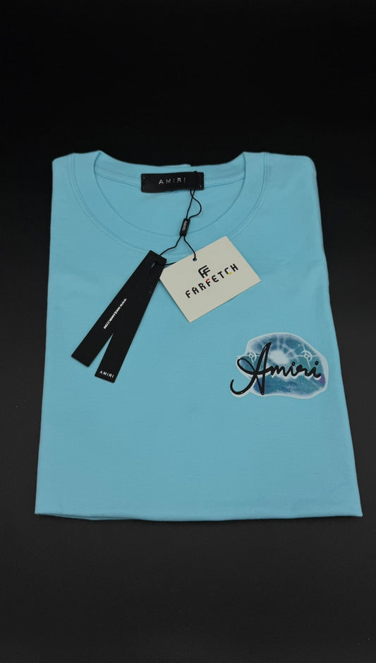 Playera Amiri Beach Blue 1.1 Talla M