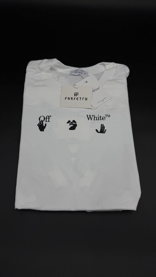 Playera Off White Rayos White 1.1 Talla M